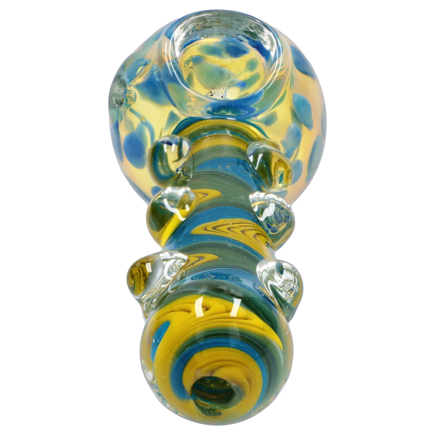 DHC Bumpy Color Twist Fume Spoon Pipe