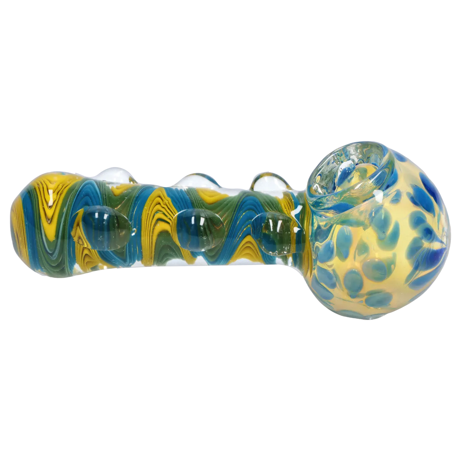 DHC Bumpy Color Twist Fume Spoon Pipe