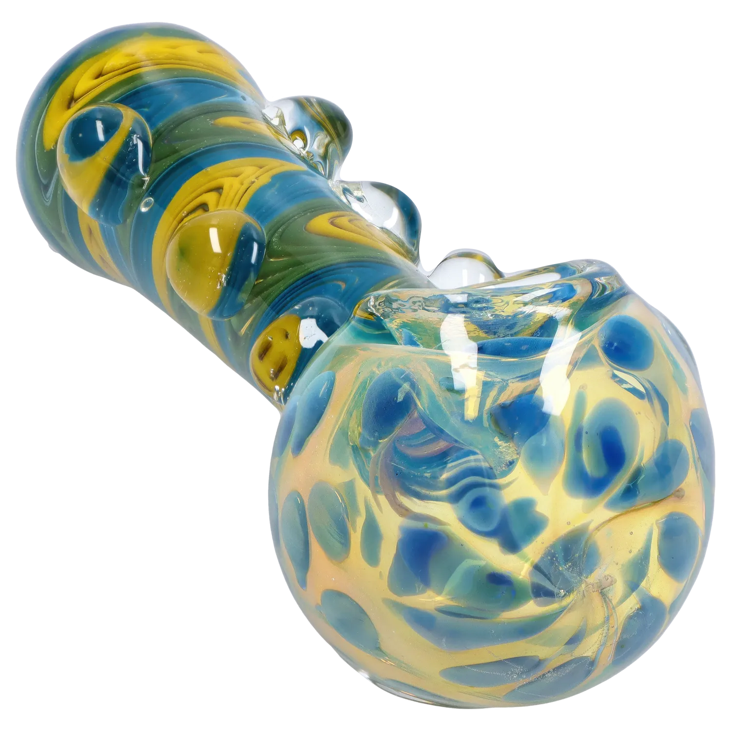 DHC Bumpy Color Twist Fume Spoon Pipe