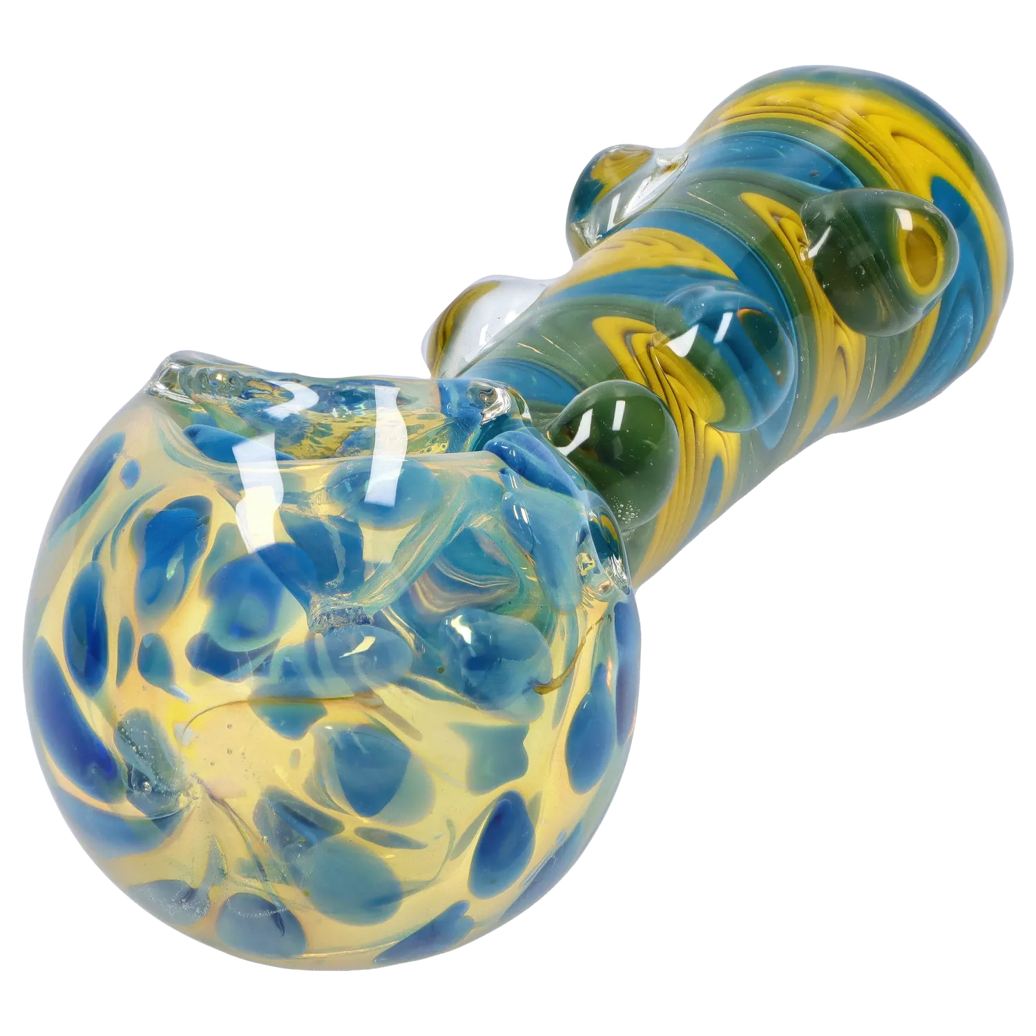 DHC Bumpy Color Twist Fume Spoon Pipe