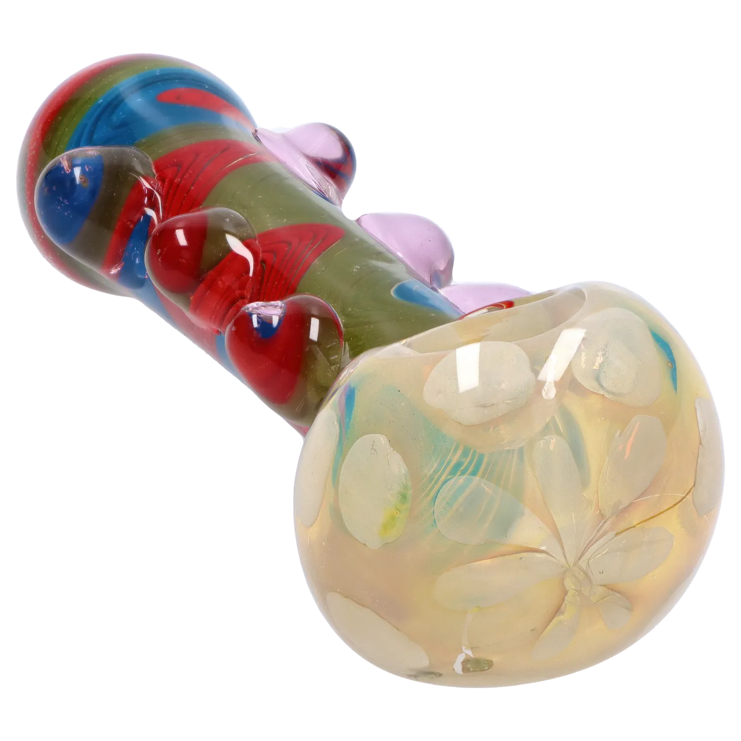 DHC Bumpy Color Twist Fume Spoon Pipe