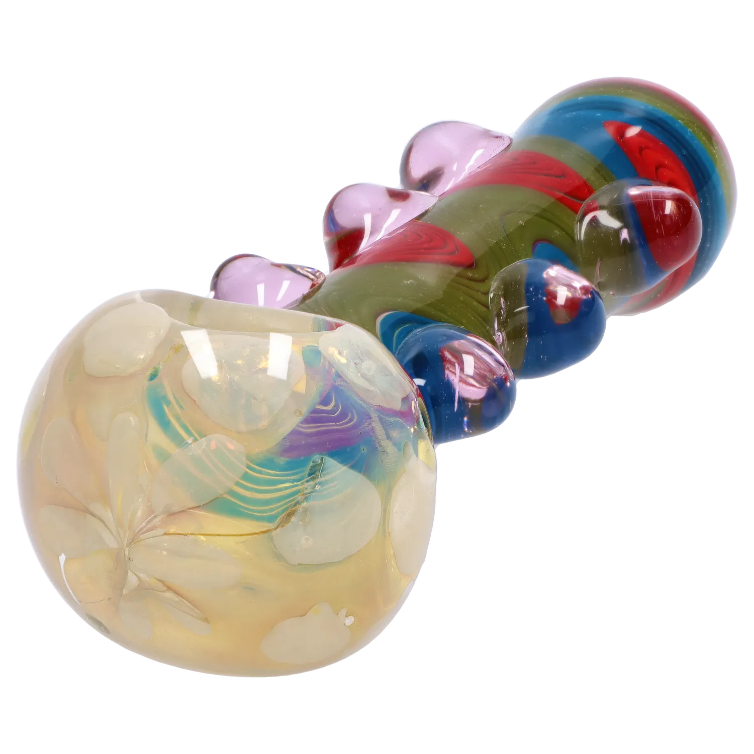 DHC Bumpy Color Twist Fume Spoon Pipe