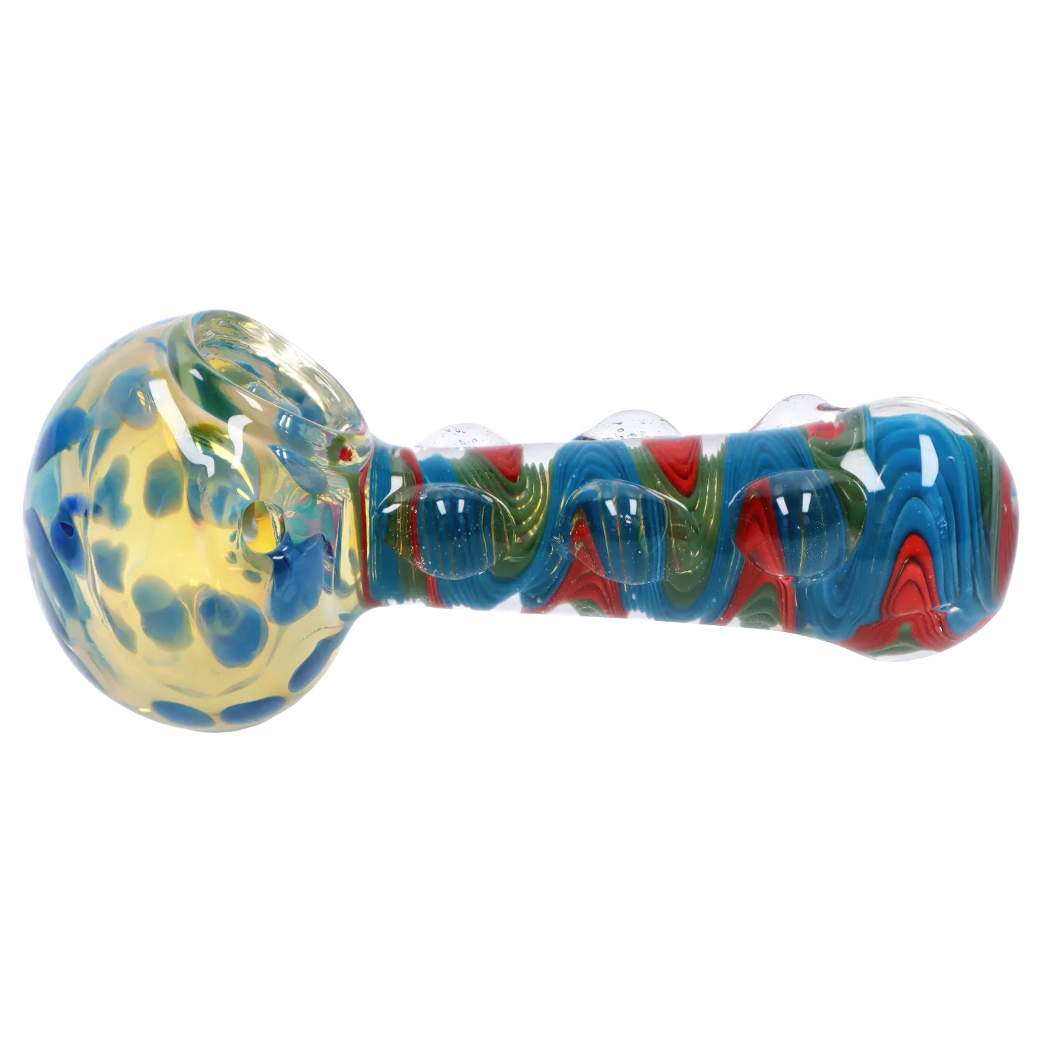DHC Bumpy Color Twist Fume Spoon Pipe