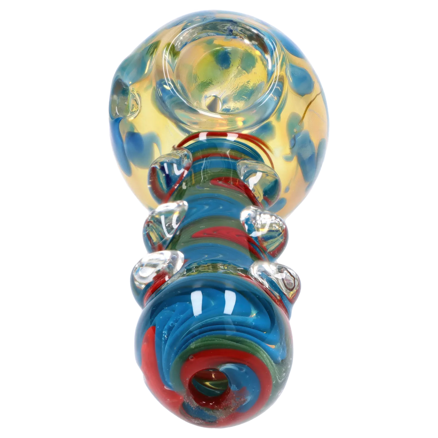 DHC Bumpy Color Twist Fume Spoon Pipe