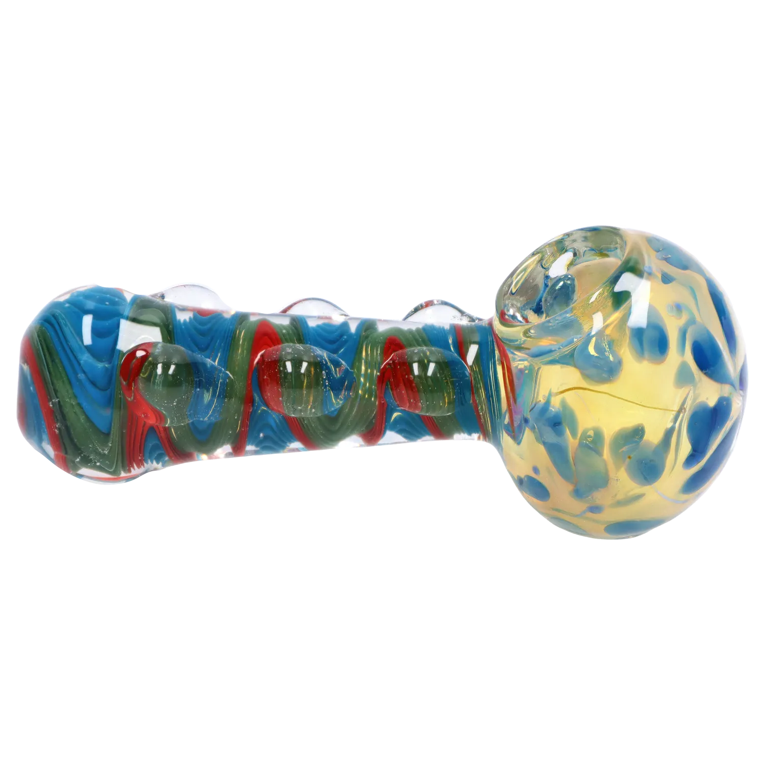 DHC Bumpy Color Twist Fume Spoon Pipe