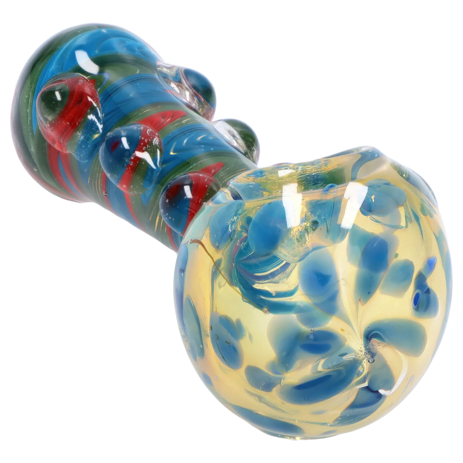 DHC Bumpy Color Twist Fume Spoon Pipe