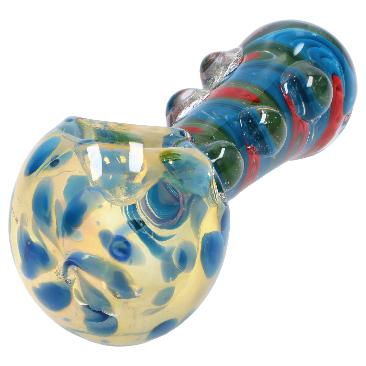DHC Bumpy Color Twist Fume Spoon Pipe