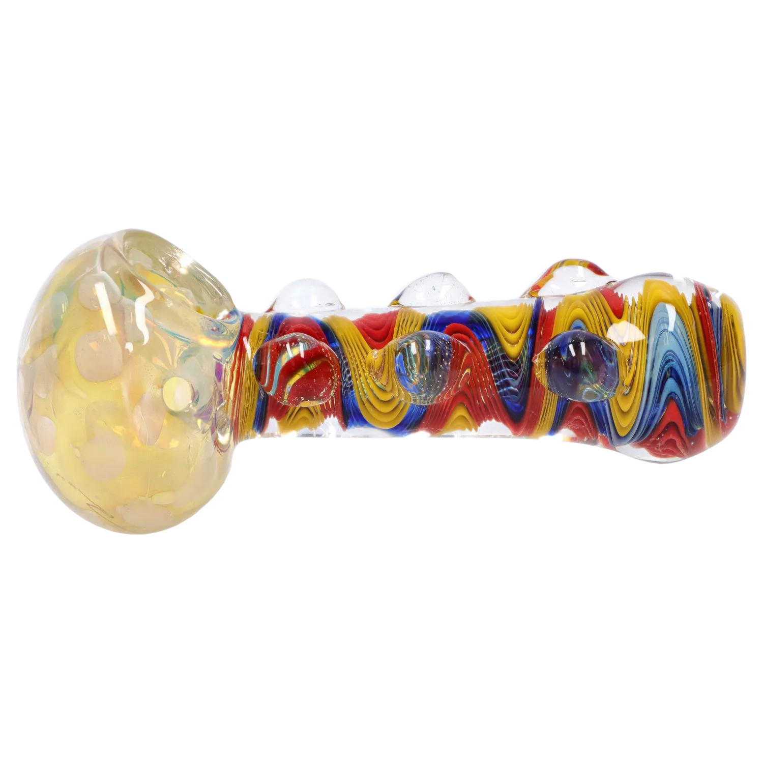 DHC Bumpy Color Twist Fume Spoon Pipe