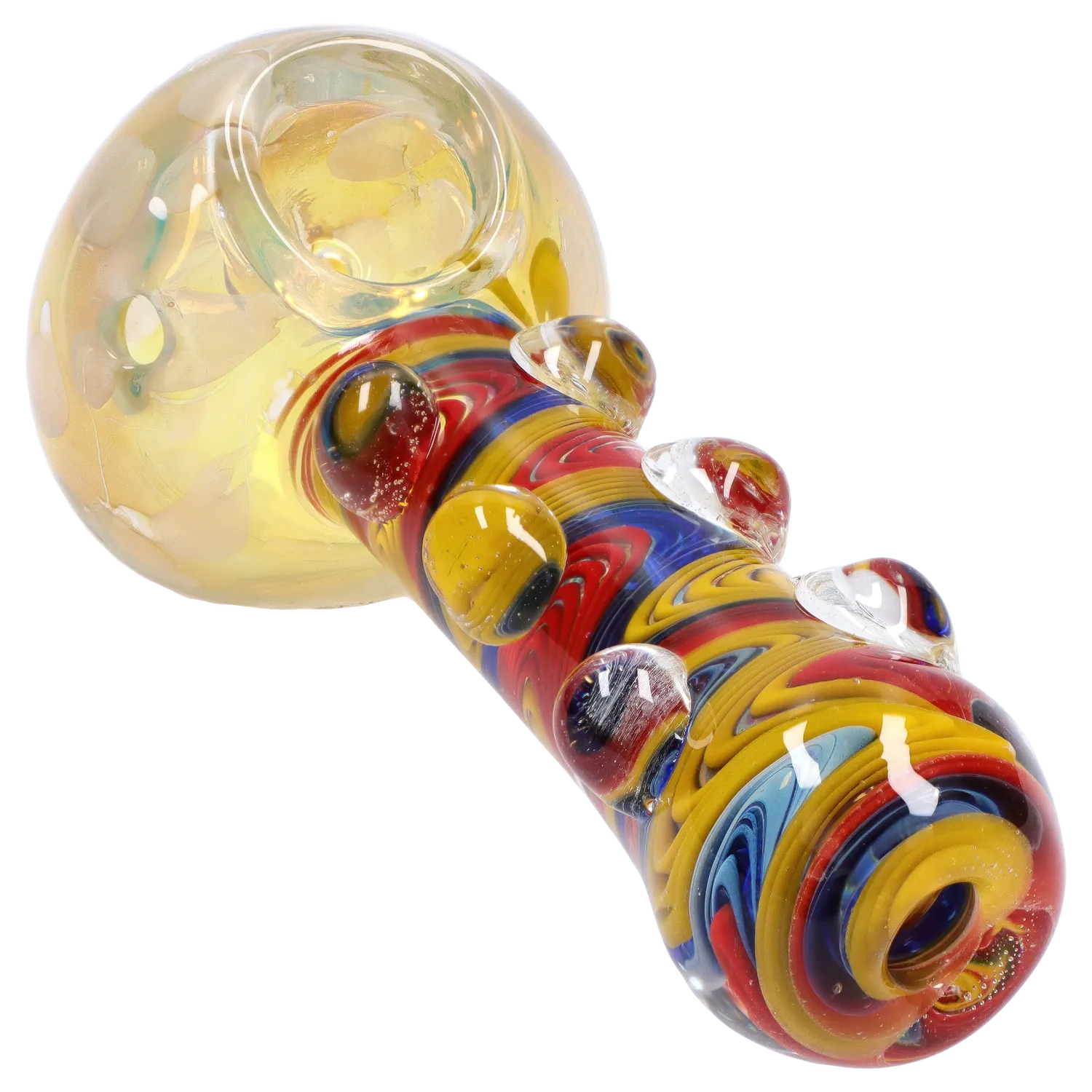 DHC Bumpy Color Twist Fume Spoon Pipe