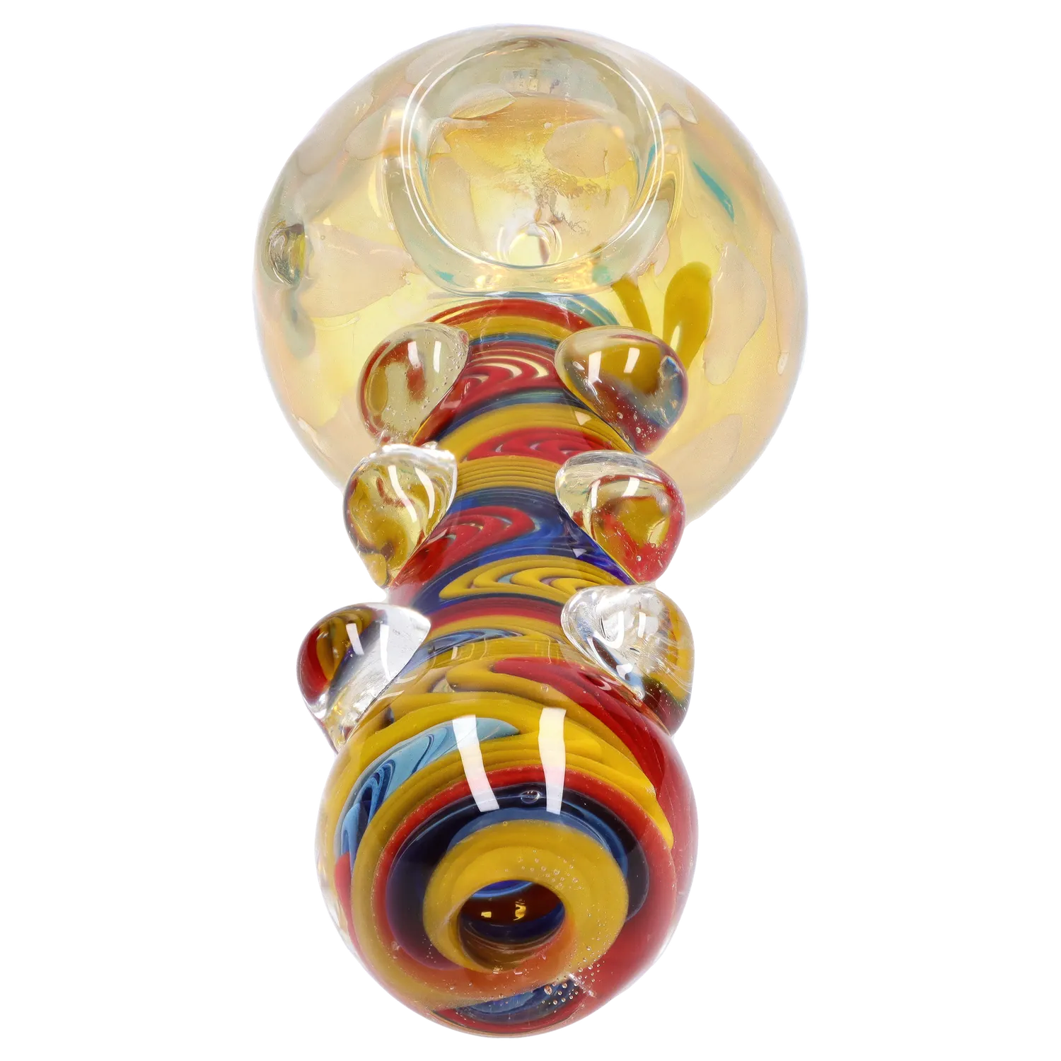 DHC Bumpy Color Twist Fume Spoon Pipe