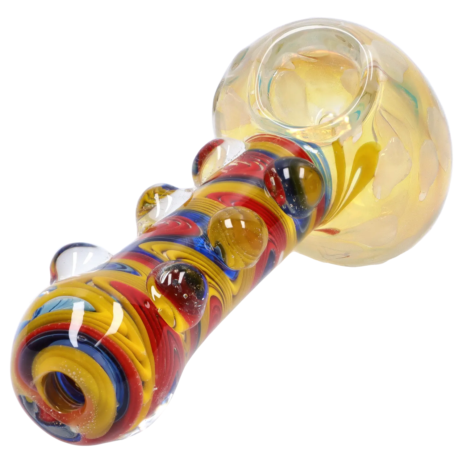DHC Bumpy Color Twist Fume Spoon Pipe