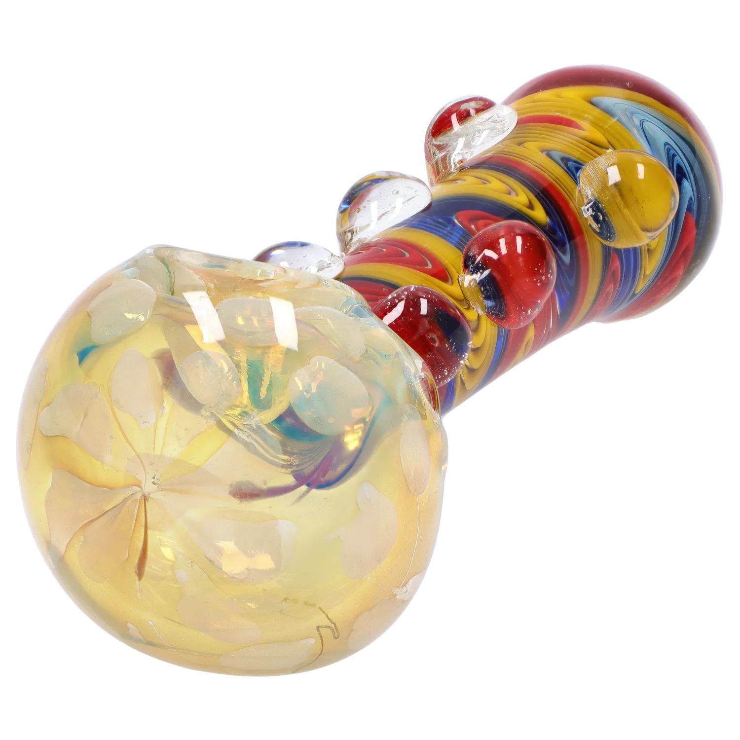 DHC Bumpy Color Twist Fume Spoon Pipe