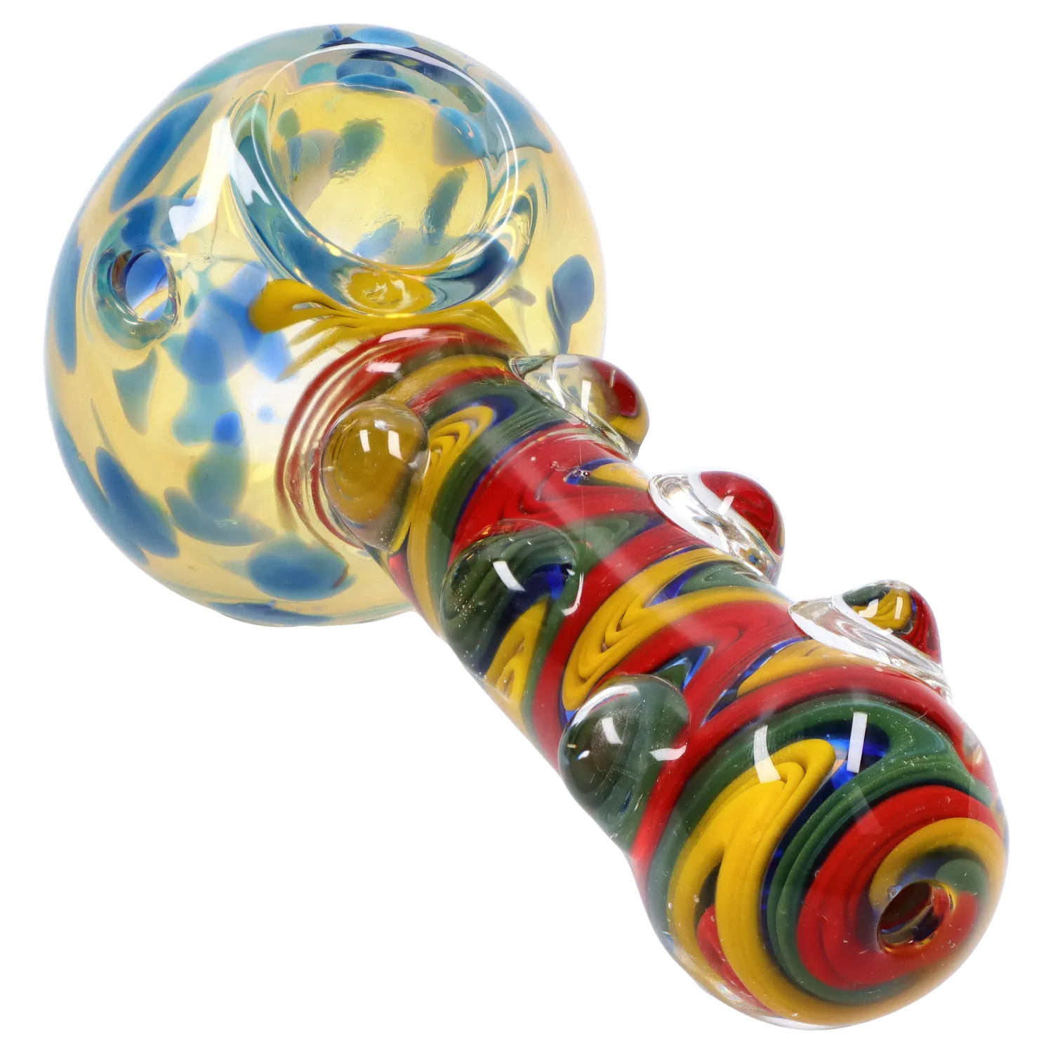 DHC Bumpy Color Twist Fume Spoon Pipe