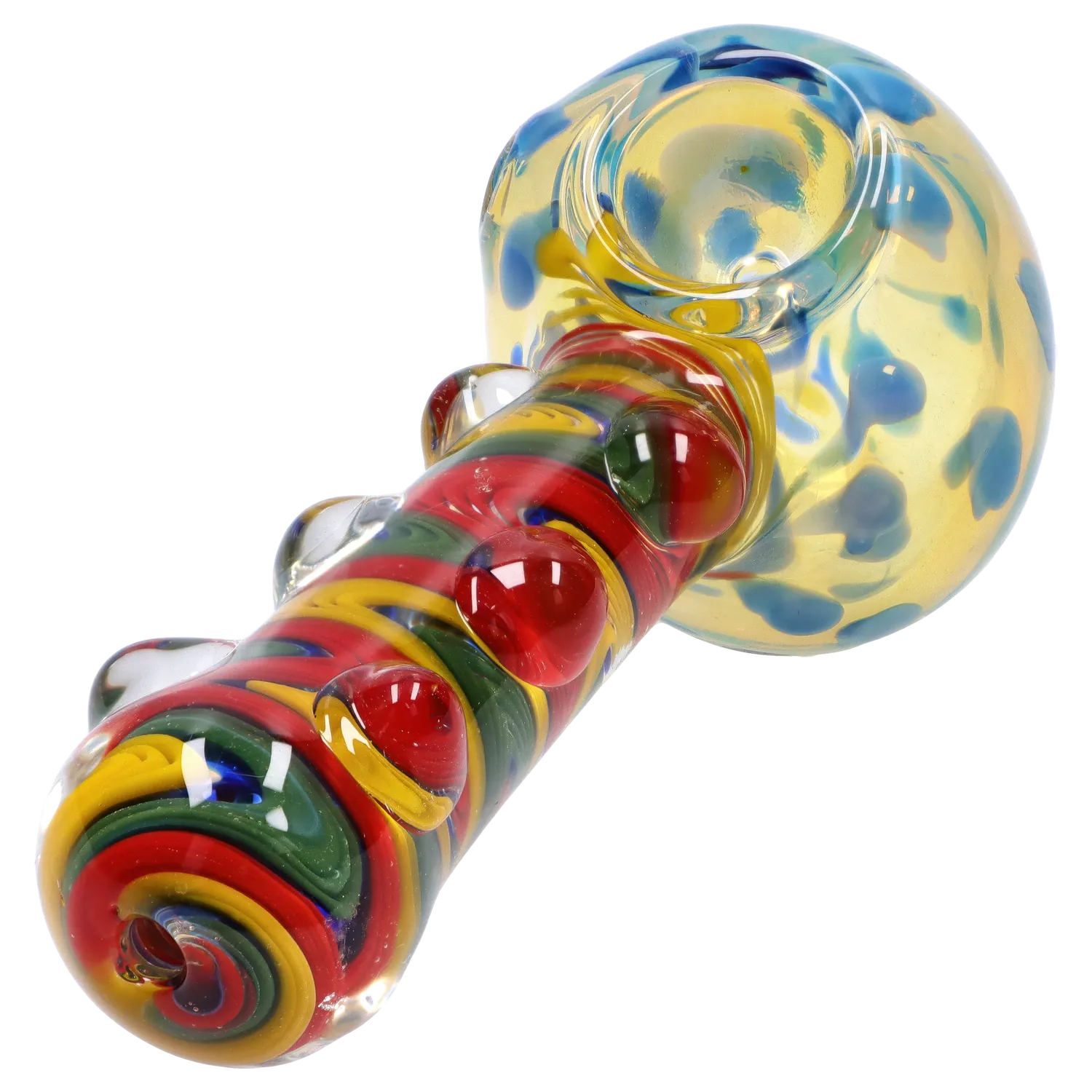 DHC Bumpy Color Twist Fume Spoon Pipe