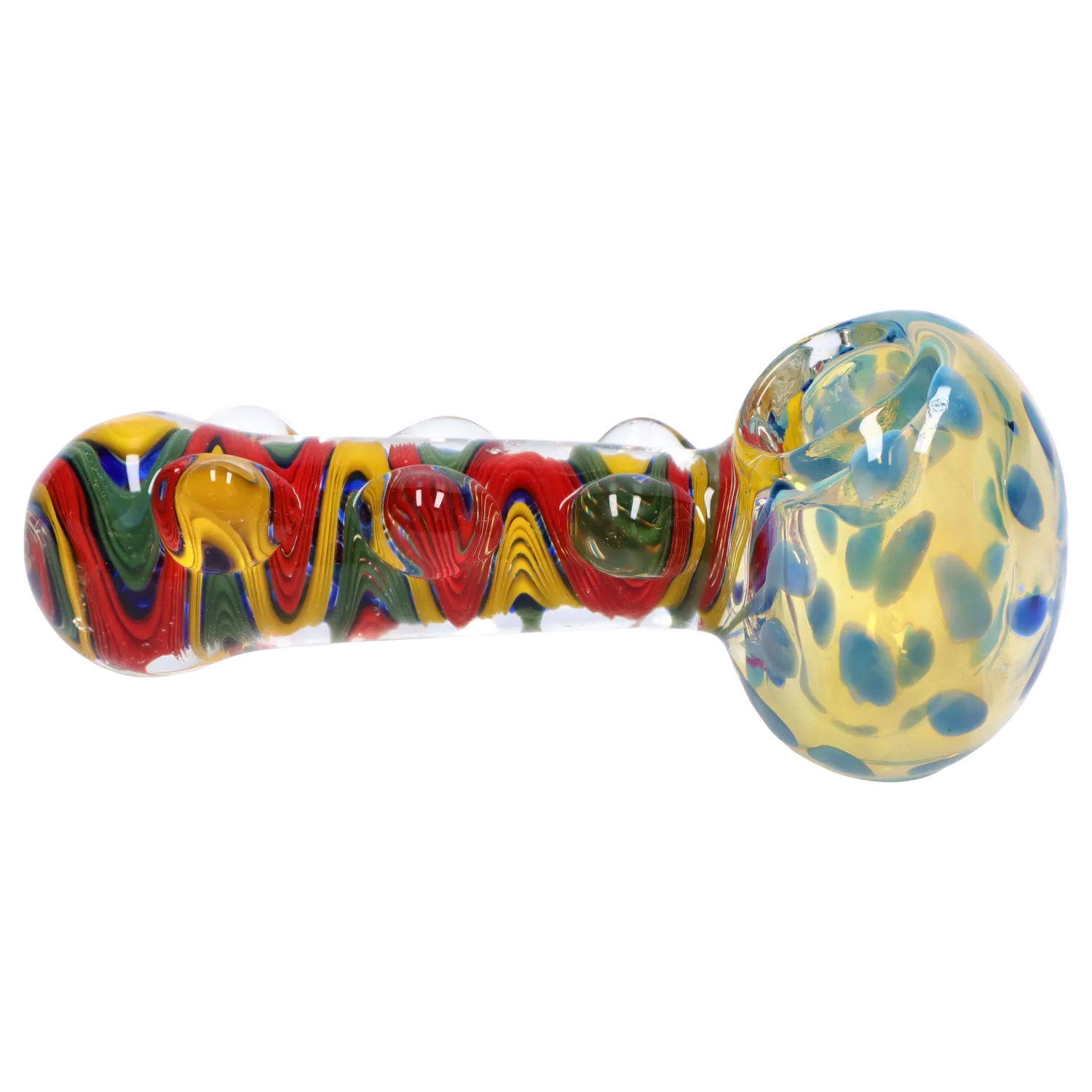 DHC Bumpy Color Twist Fume Spoon Pipe