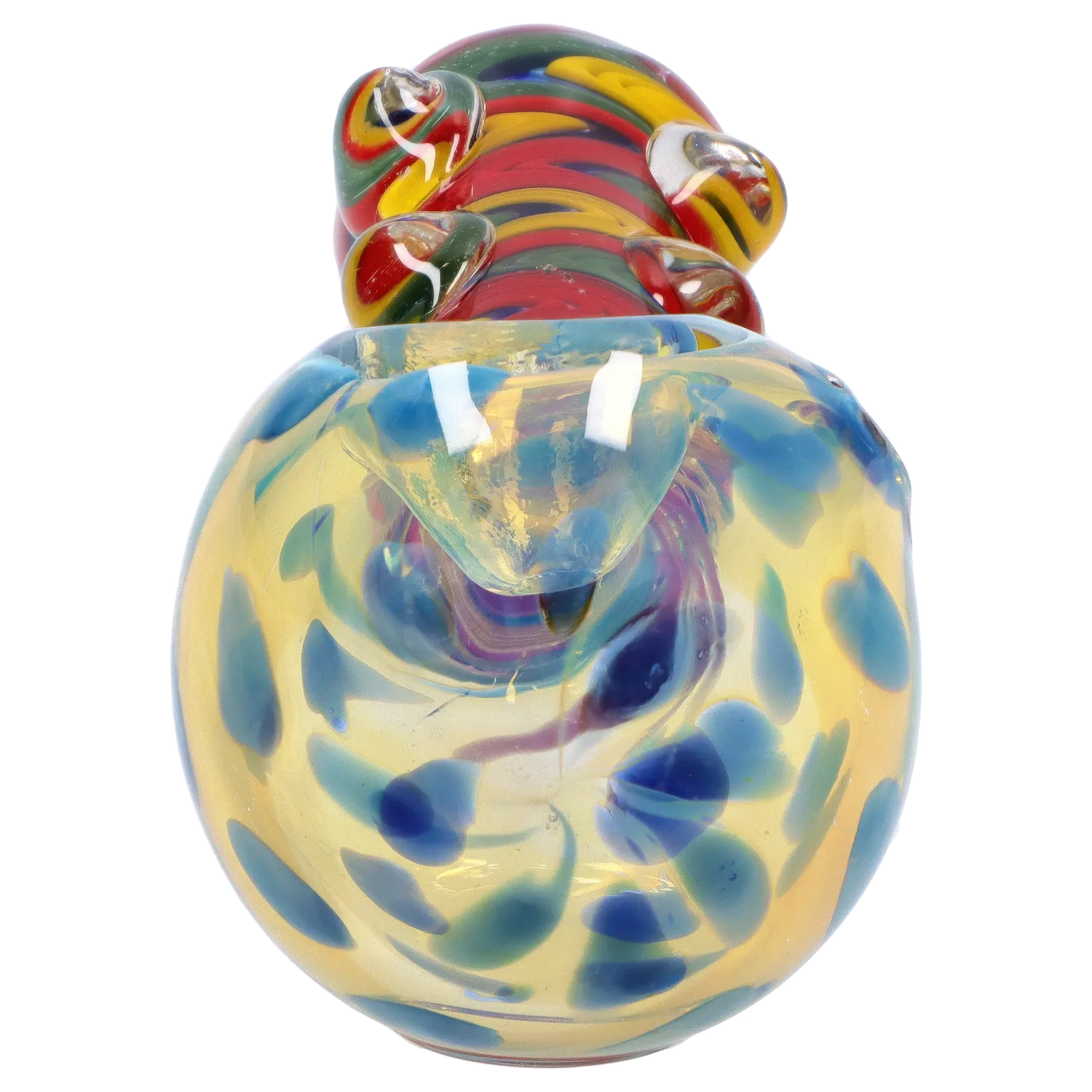 DHC Bumpy Color Twist Fume Spoon Pipe