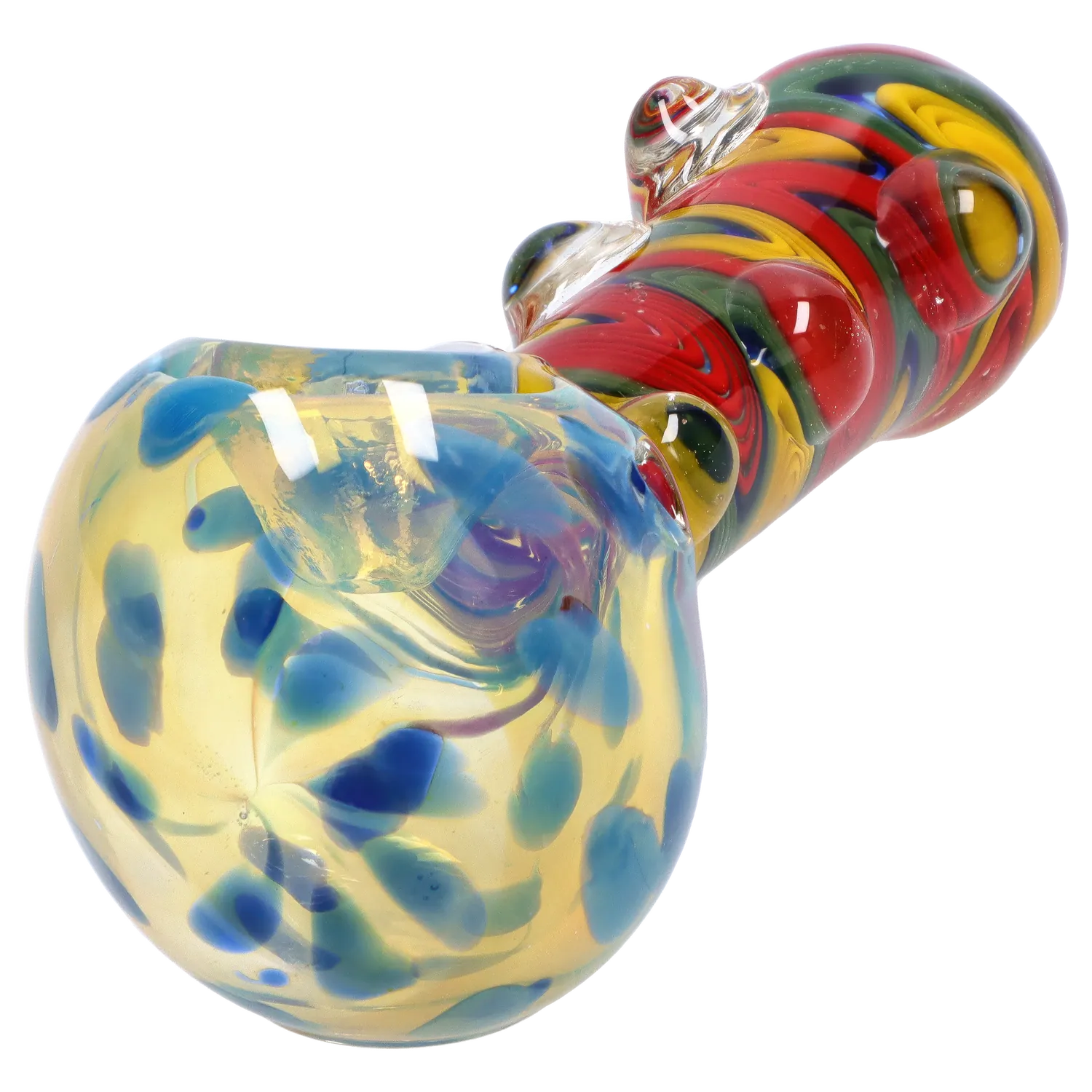 DHC Bumpy Color Twist Fume Spoon Pipe