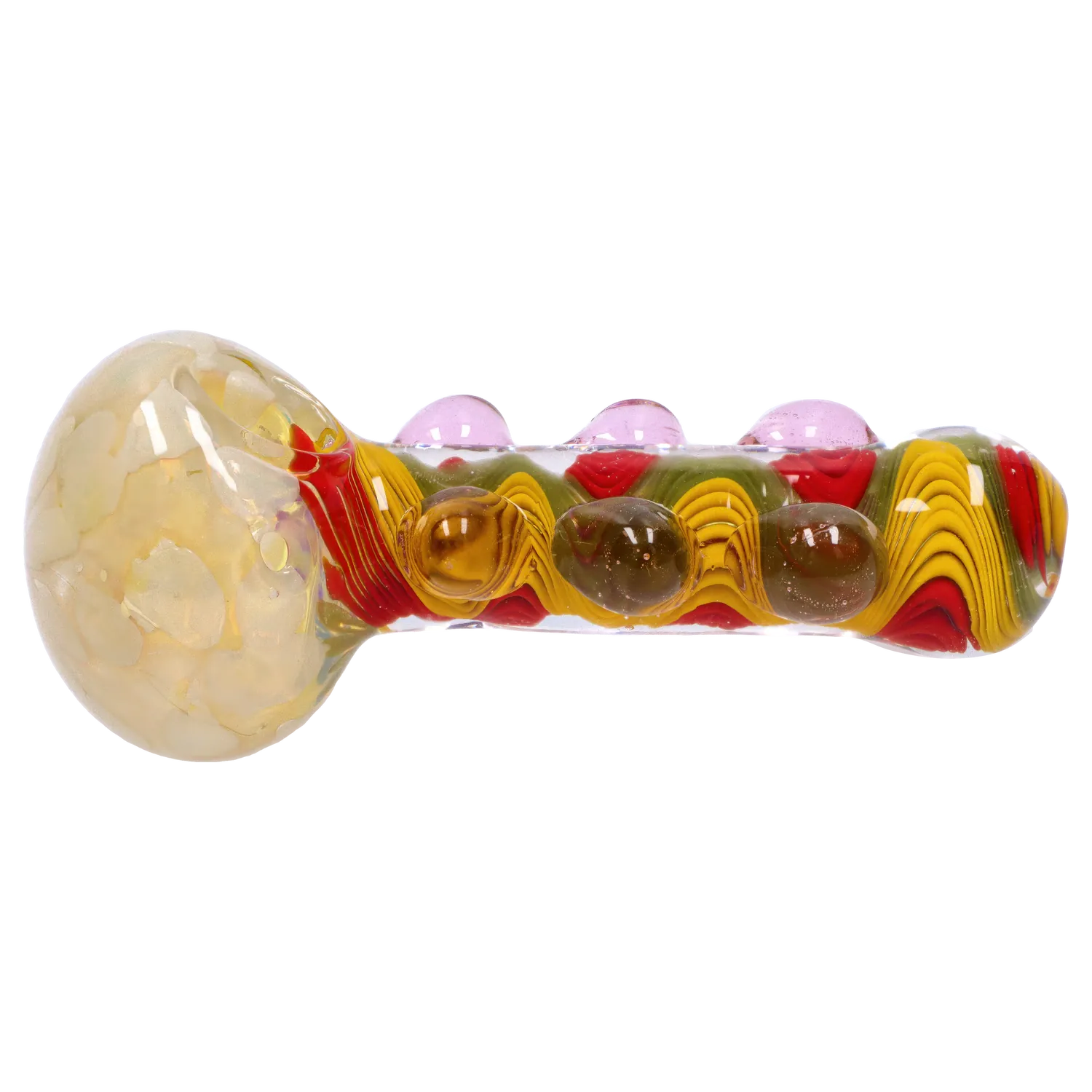DHC Bumpy Color Twist Fume Spoon Pipe