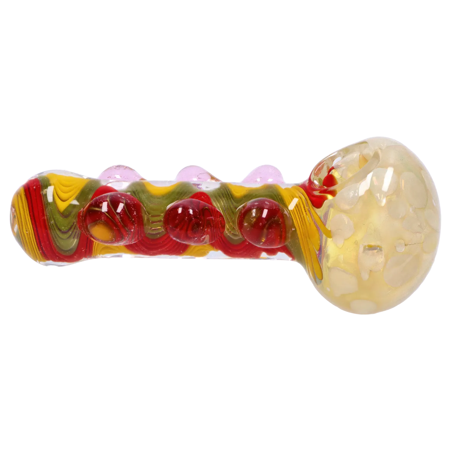 DHC Bumpy Color Twist Fume Spoon Pipe