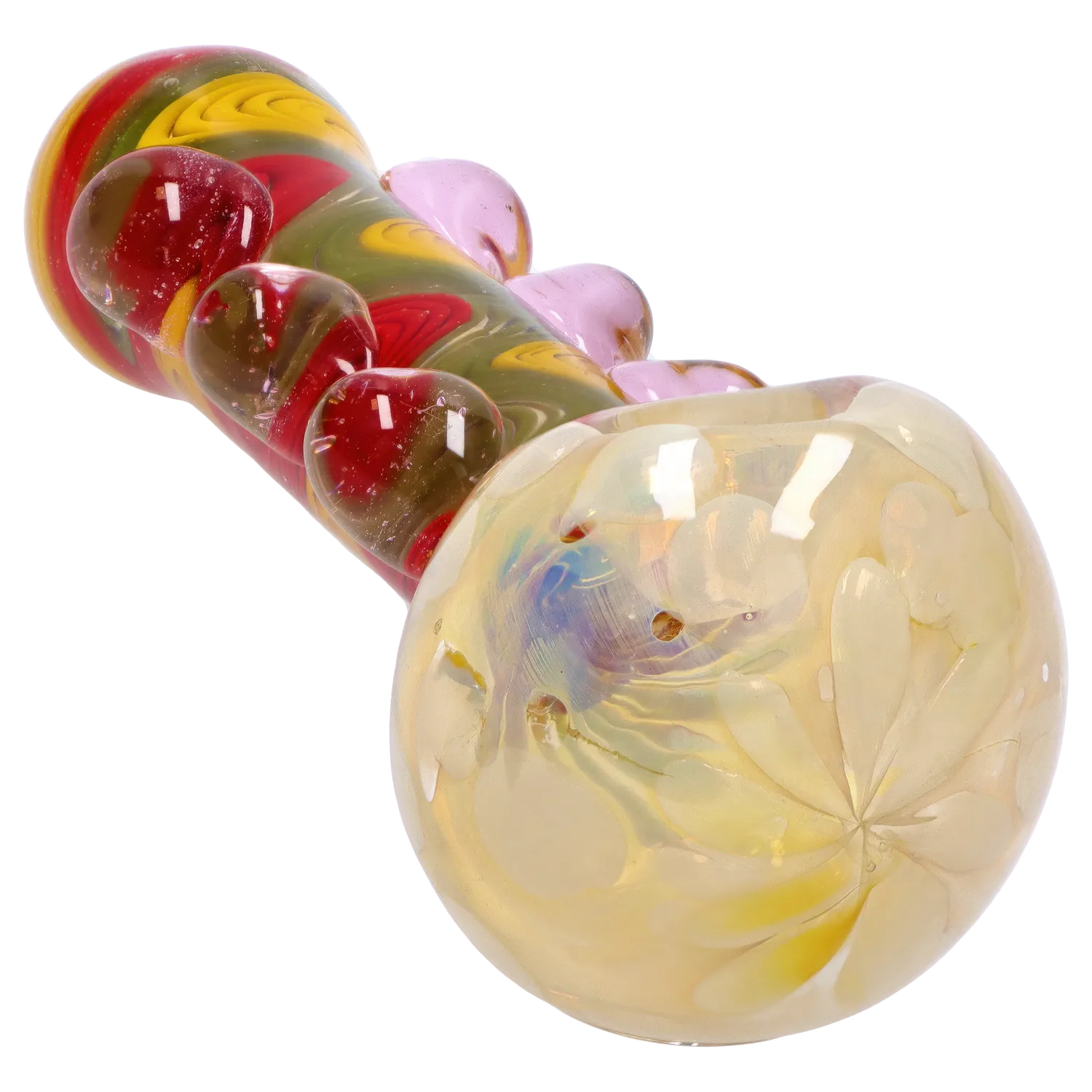 DHC Bumpy Color Twist Fume Spoon Pipe