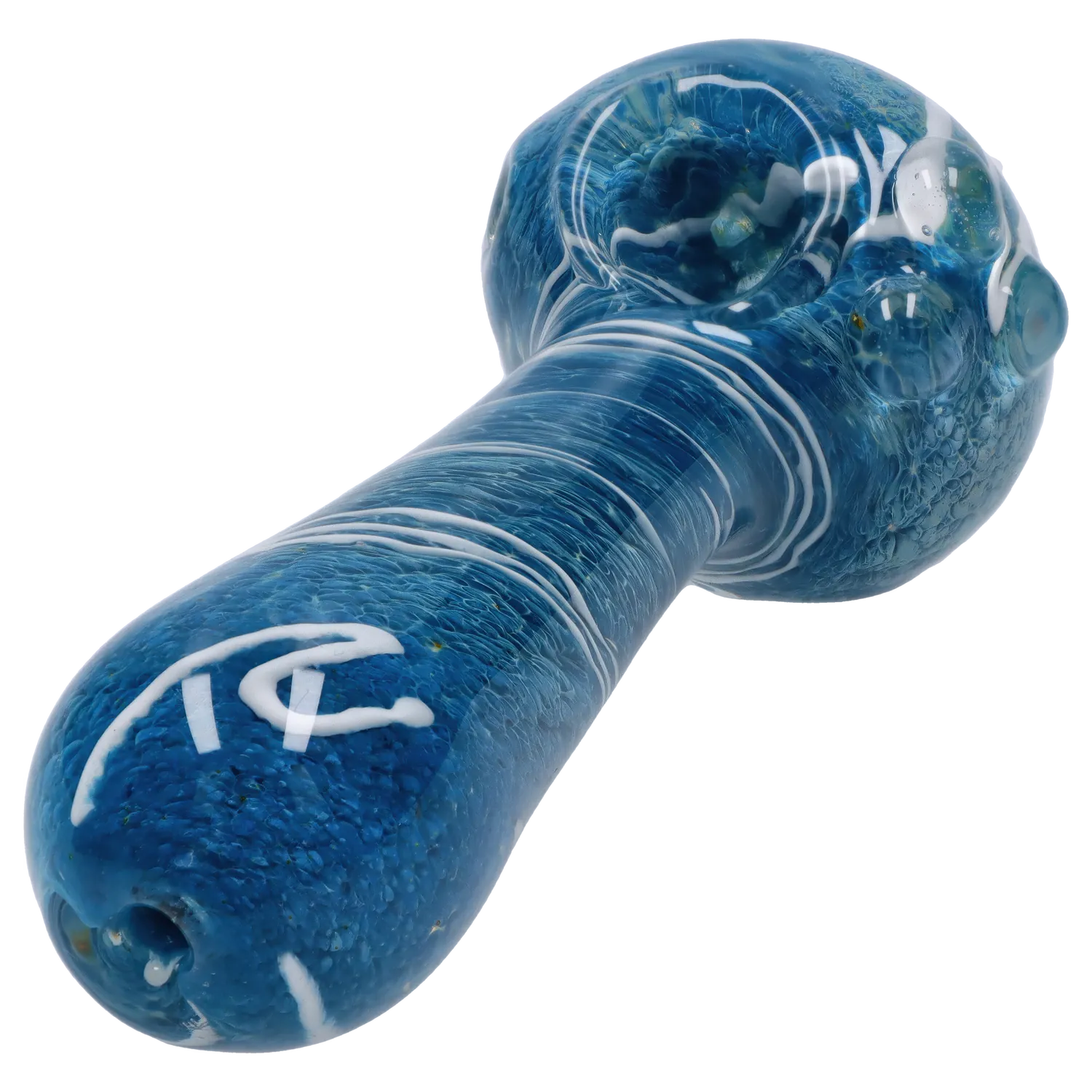 DHC Fancy Frit with Streak Spoon Pipe