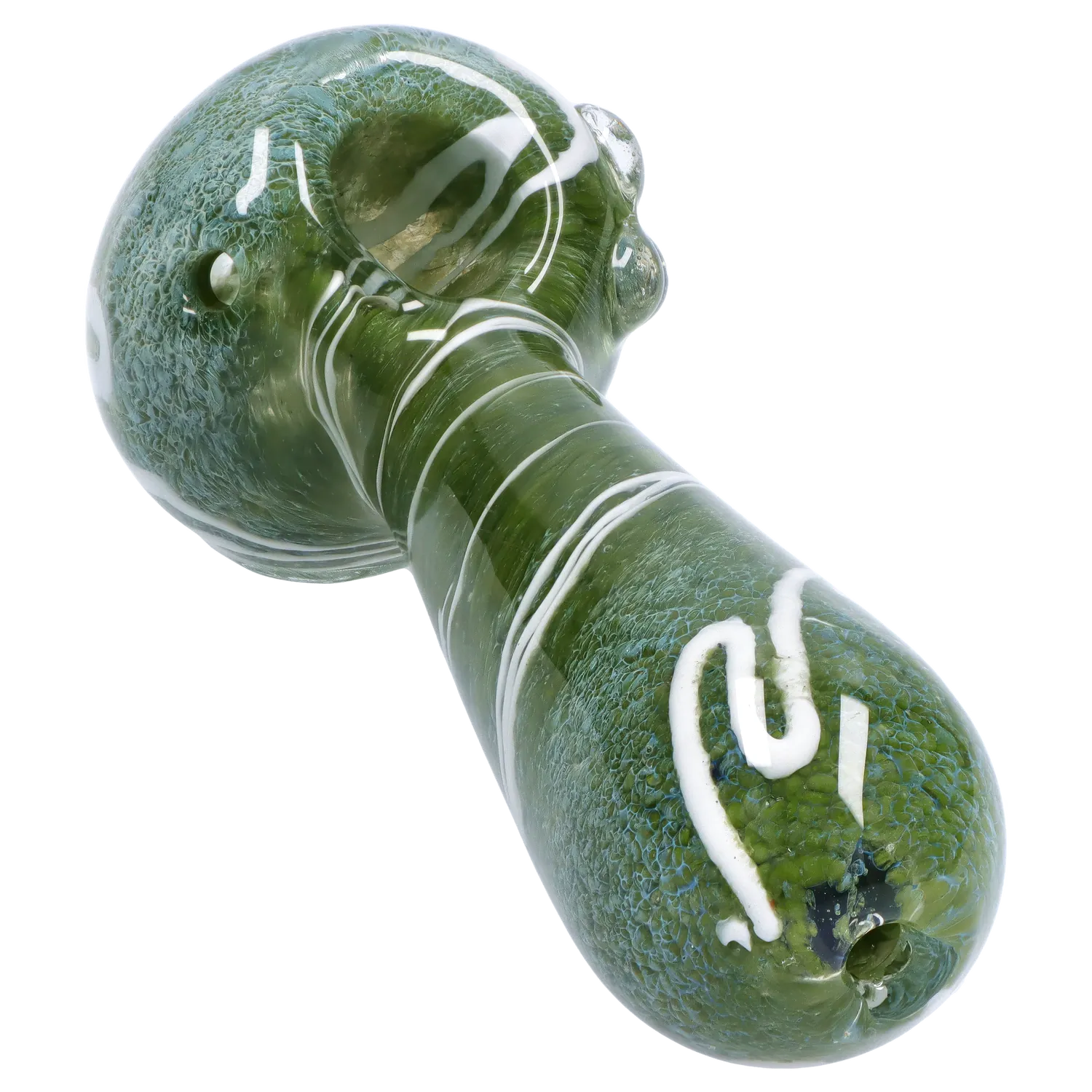 DHC Fancy Frit with Streak Spoon Pipe