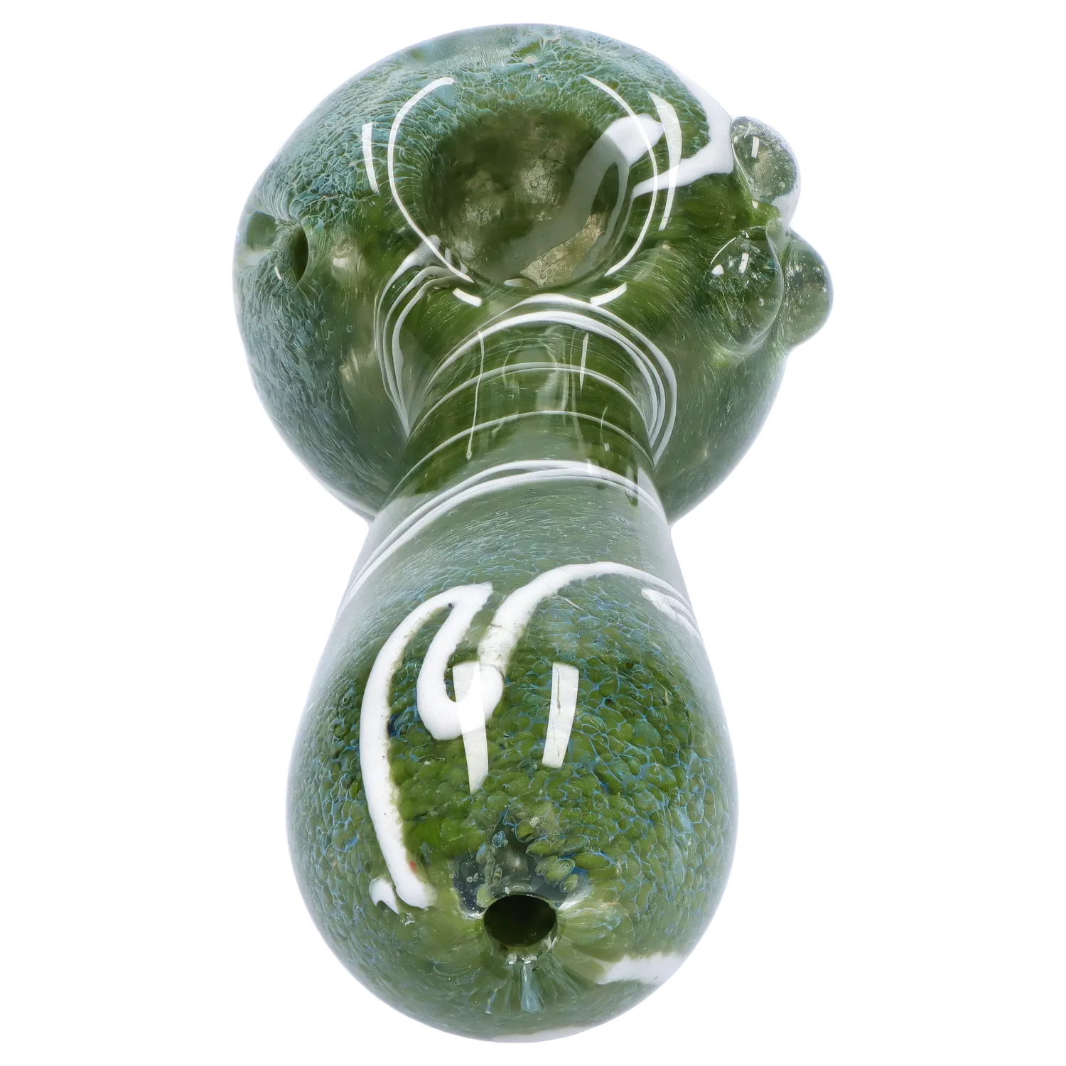 DHC Fancy Frit with Streak Spoon Pipe