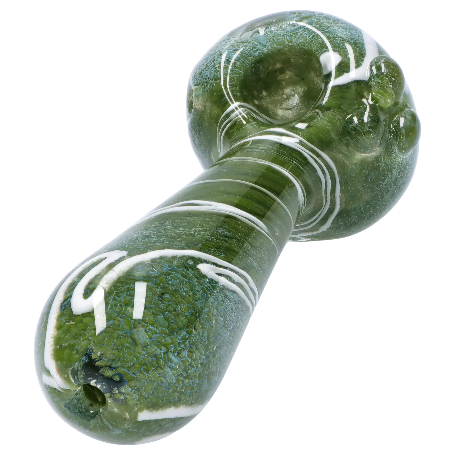 DHC Fancy Frit with Streak Spoon Pipe