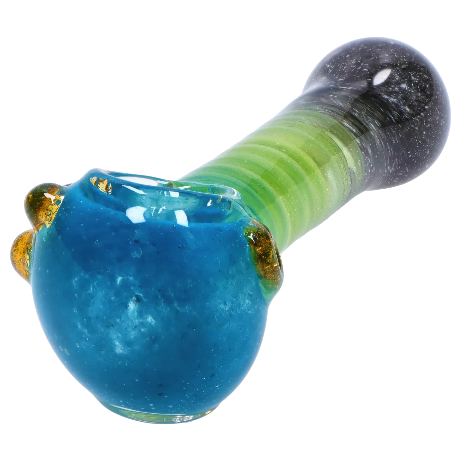 DHC Tri-Color Swirl Spoon Pipe