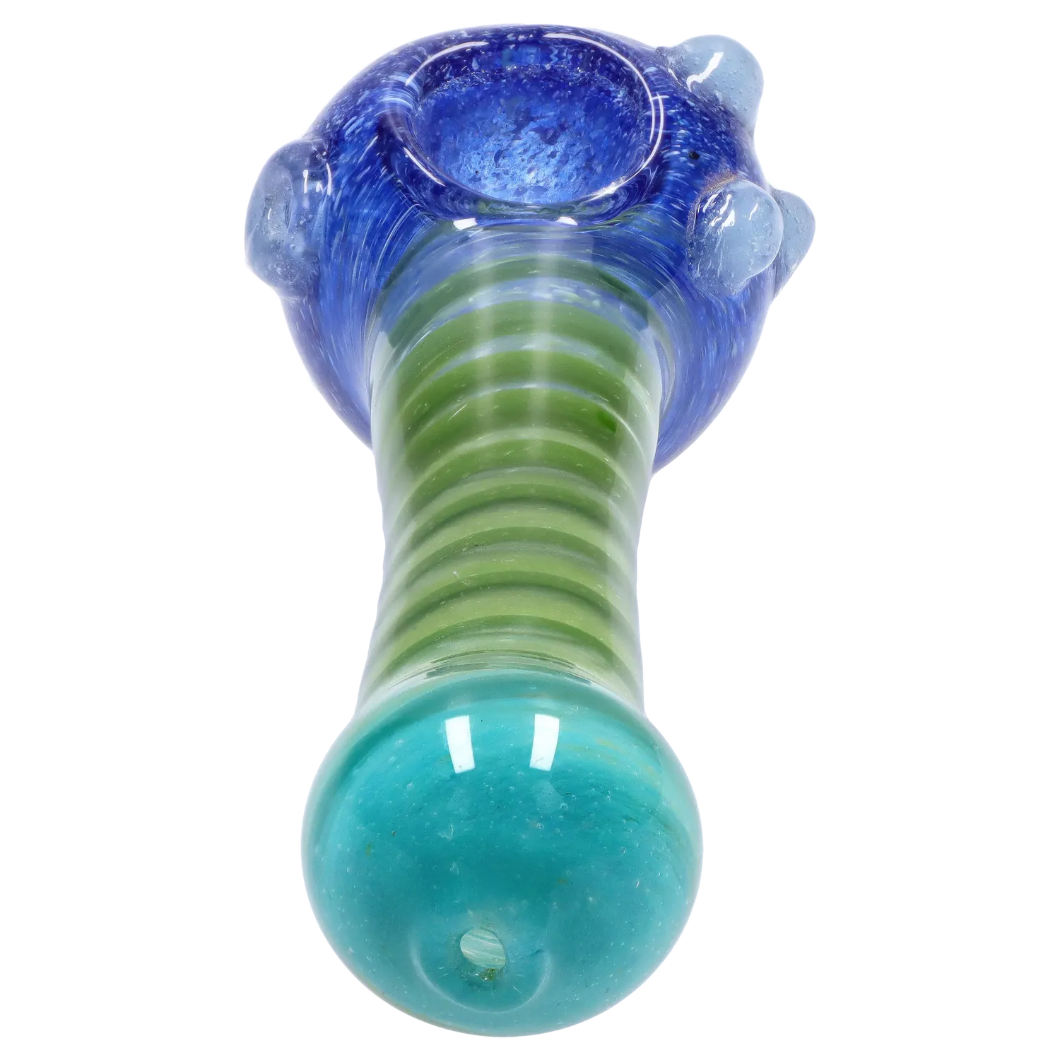 DHC Tri-Color Swirl Spoon Pipe