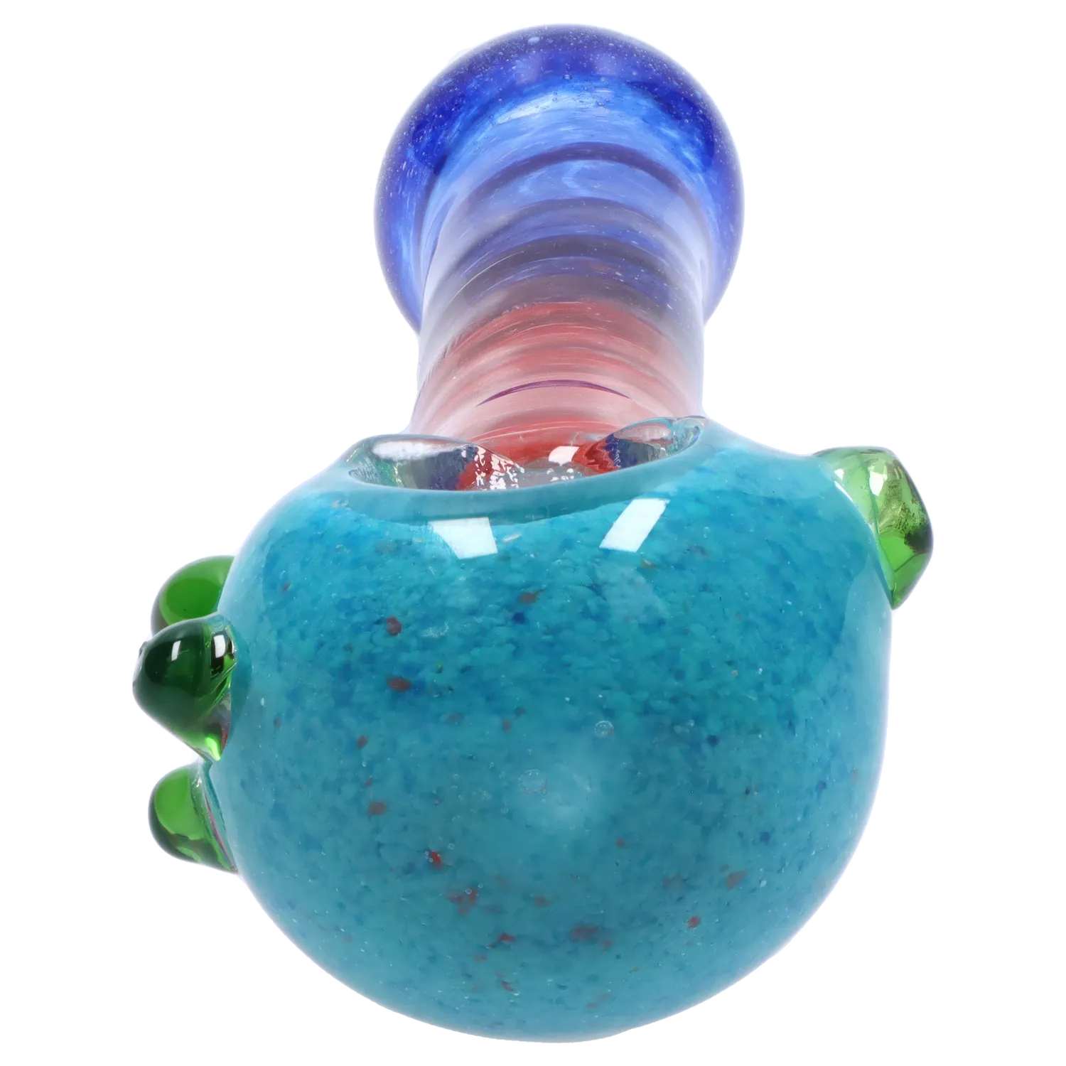 DHC Tri-Color Swirl Spoon Pipe