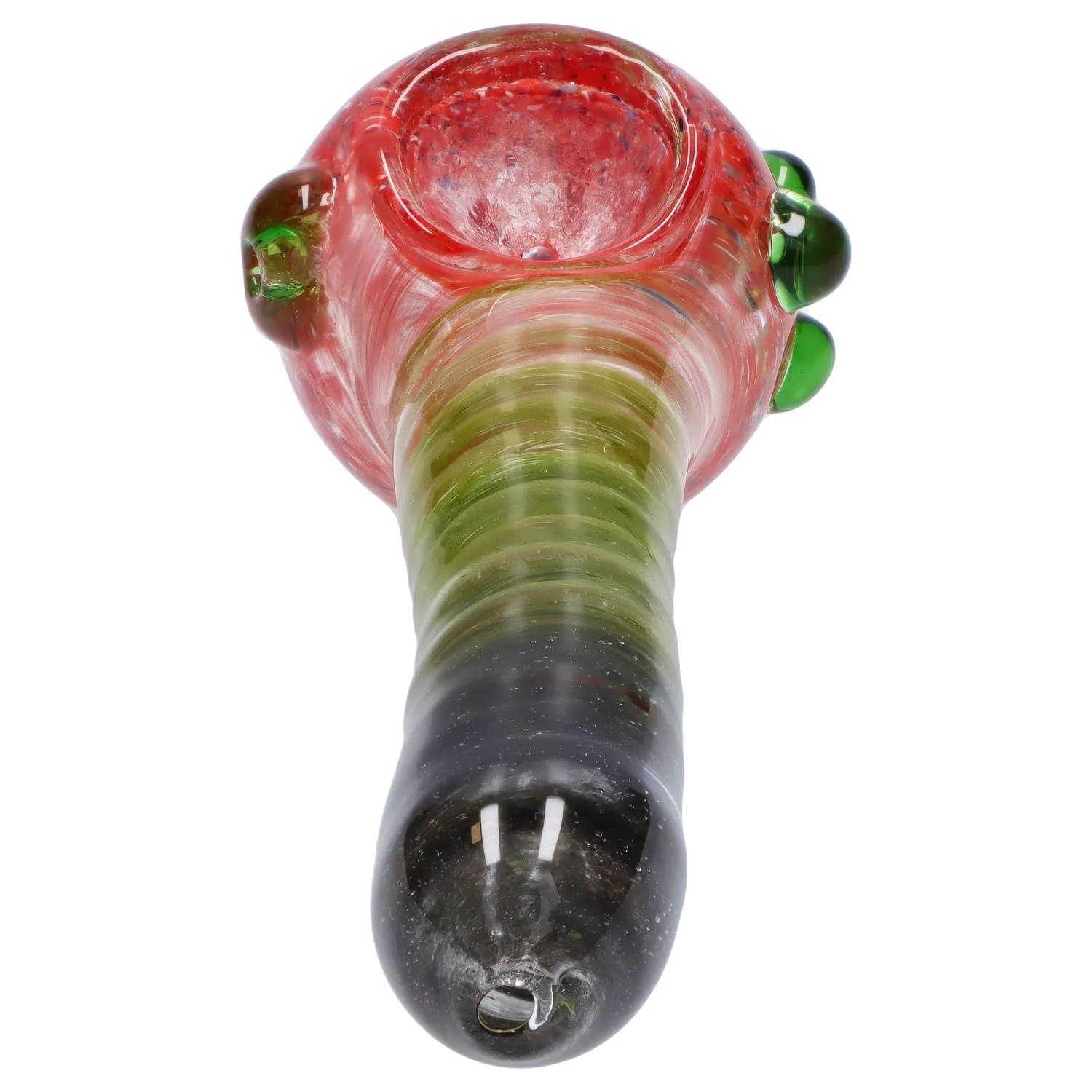 DHC Tri-Color Swirl Spoon Pipe