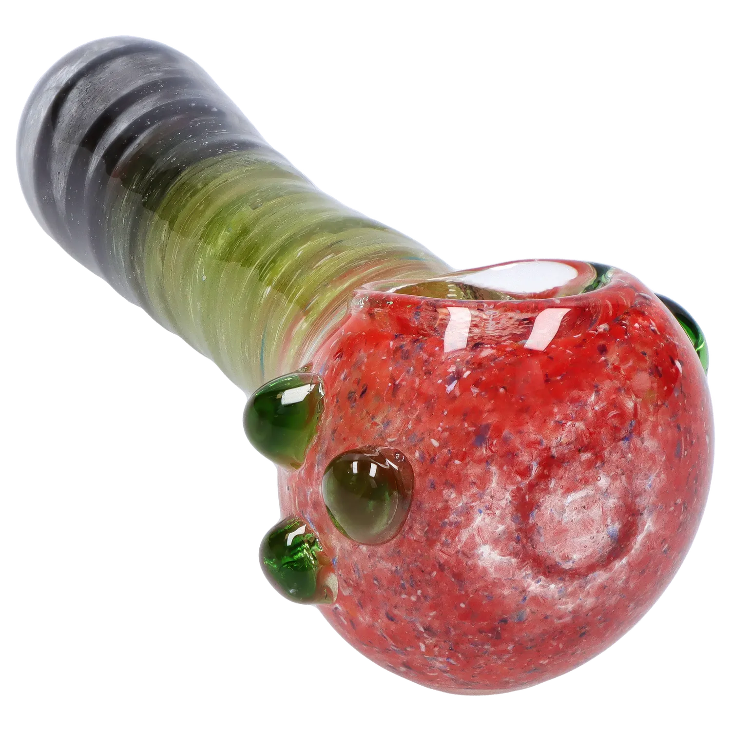 DHC Tri-Color Swirl Spoon Pipe
