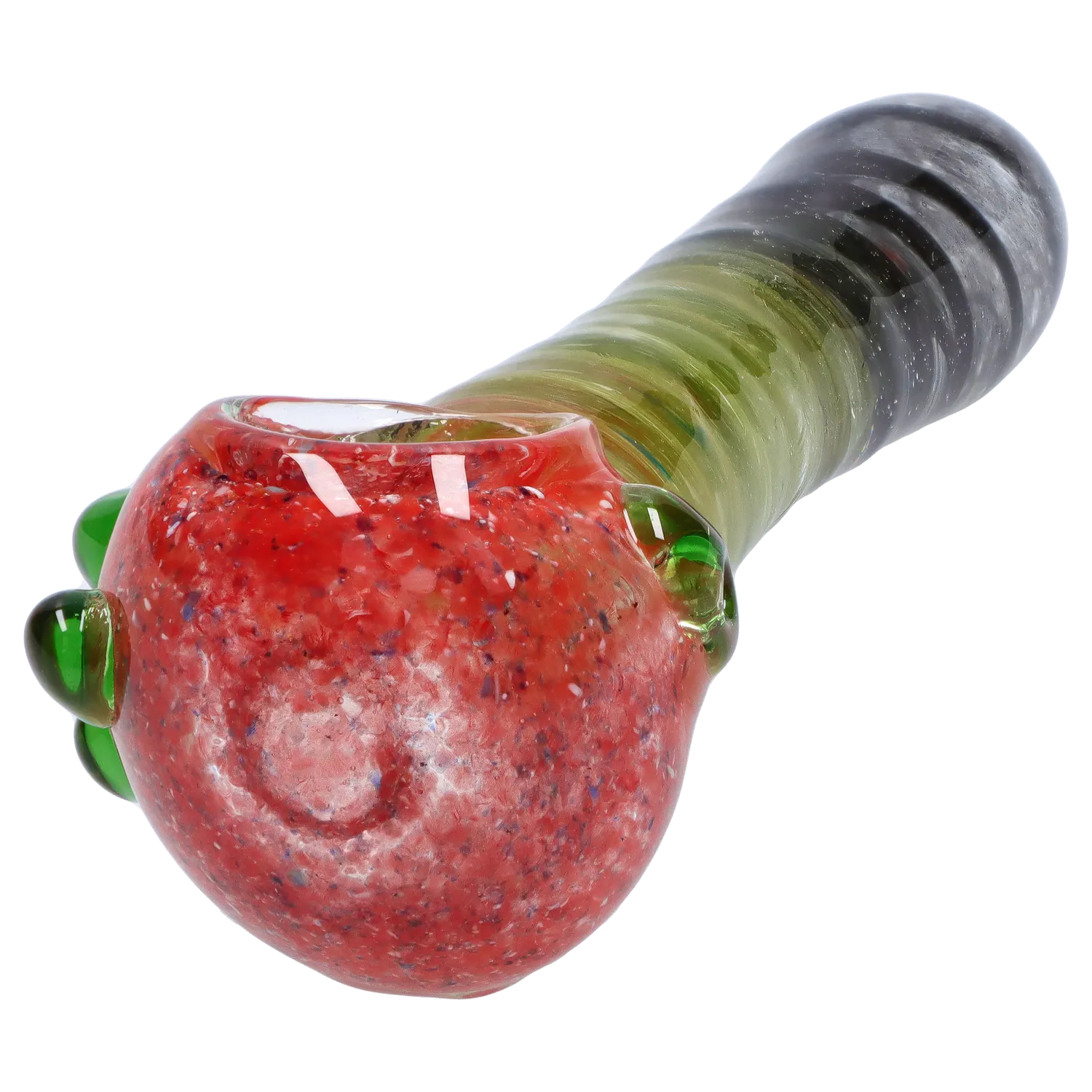 DHC Tri-Color Swirl Spoon Pipe