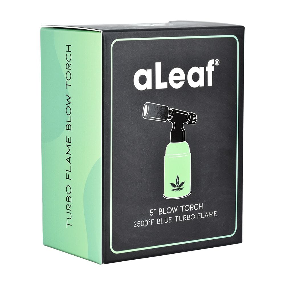 aLeaf Torch Turbo Flame Single Jet Mini Blow Torch | 5"