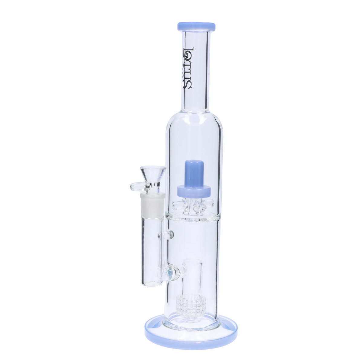 Dual Perc with Colour Accents Bong - 15 in.