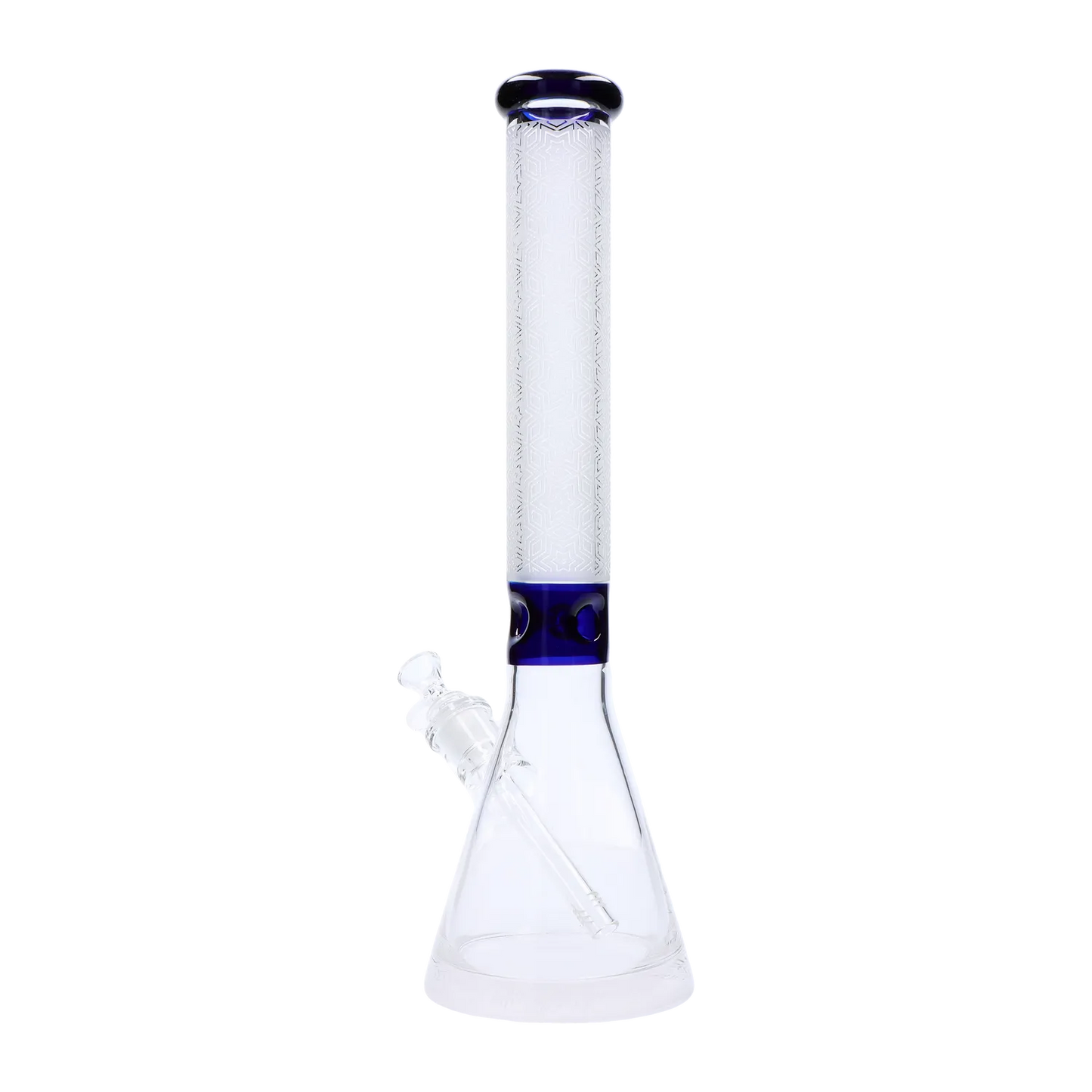 Frosted Engraved Bong - 17 in.