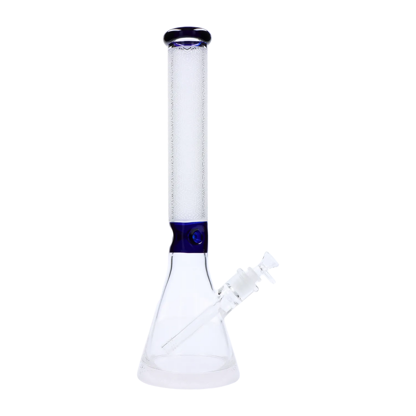Frosted Engraved Bong - 17 in.