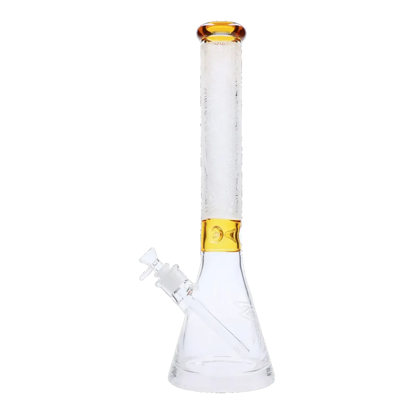 Frosted Engraved Bong - 17 in.