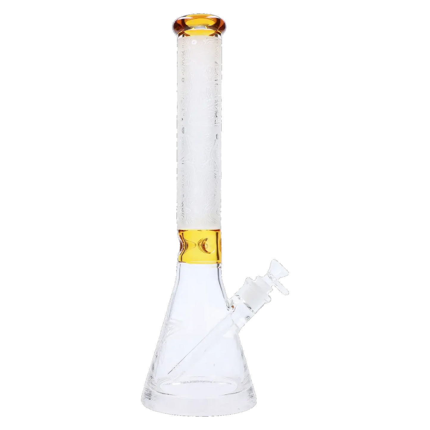 Frosted Engraved Bong - 17 in.