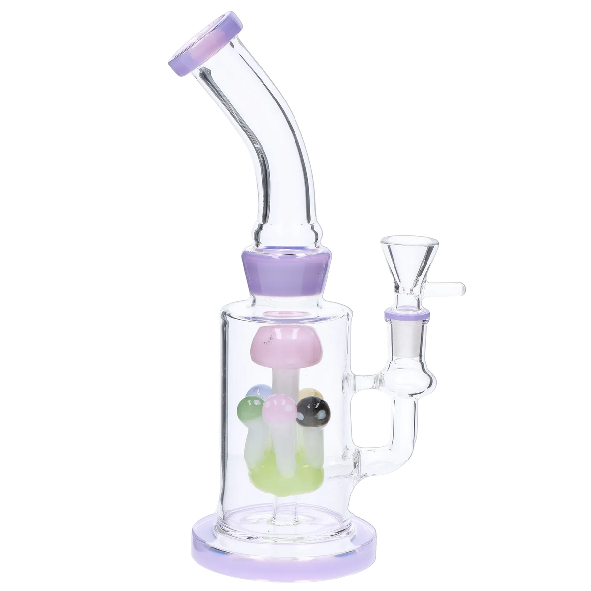 DHC Multi-Mushroom Perc Bong - 9 in.