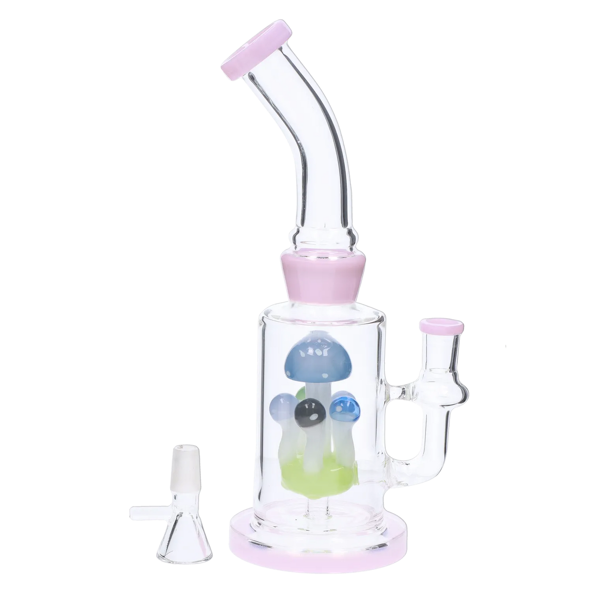 DHC Multi-Mushroom Perc Bong - 9 in.