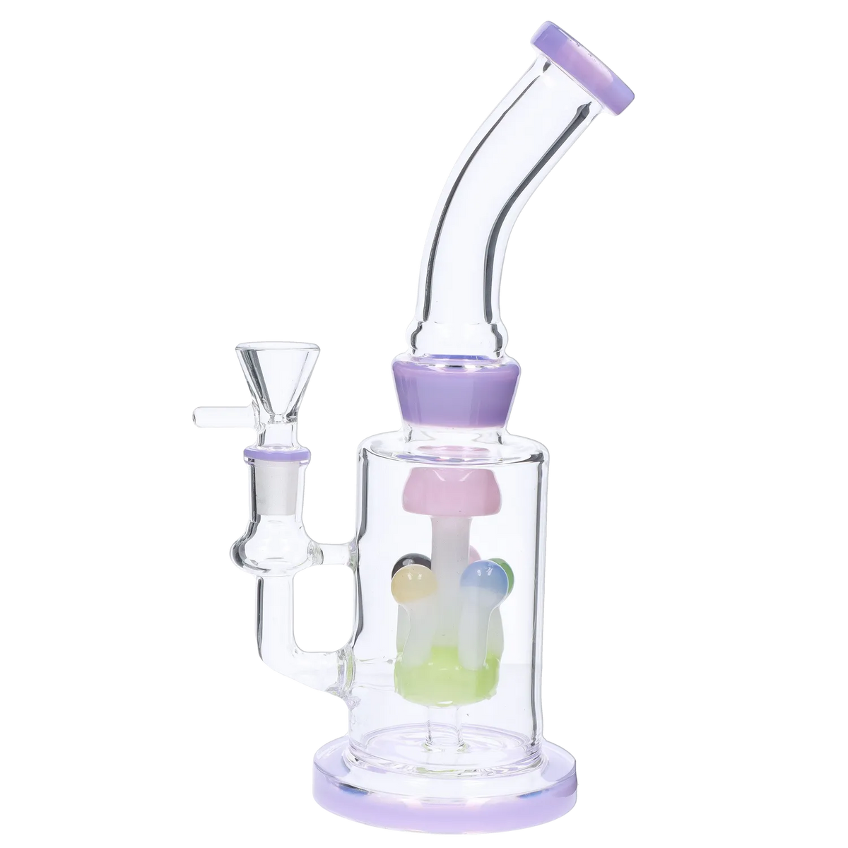 DHC Multi-Mushroom Perc Bong - 9 in.