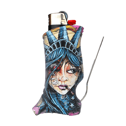 Toker Poker Smoking Accessories Lady Liberty Lady Liberty & Friends - BIC