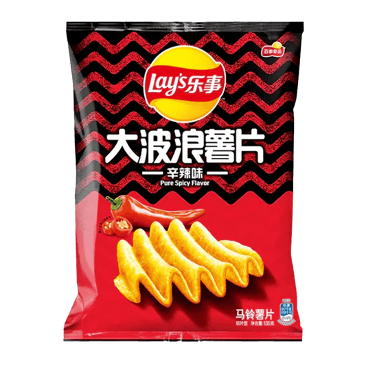 Lay's Snacks Lay's Chips - Wavy Pure Spicy