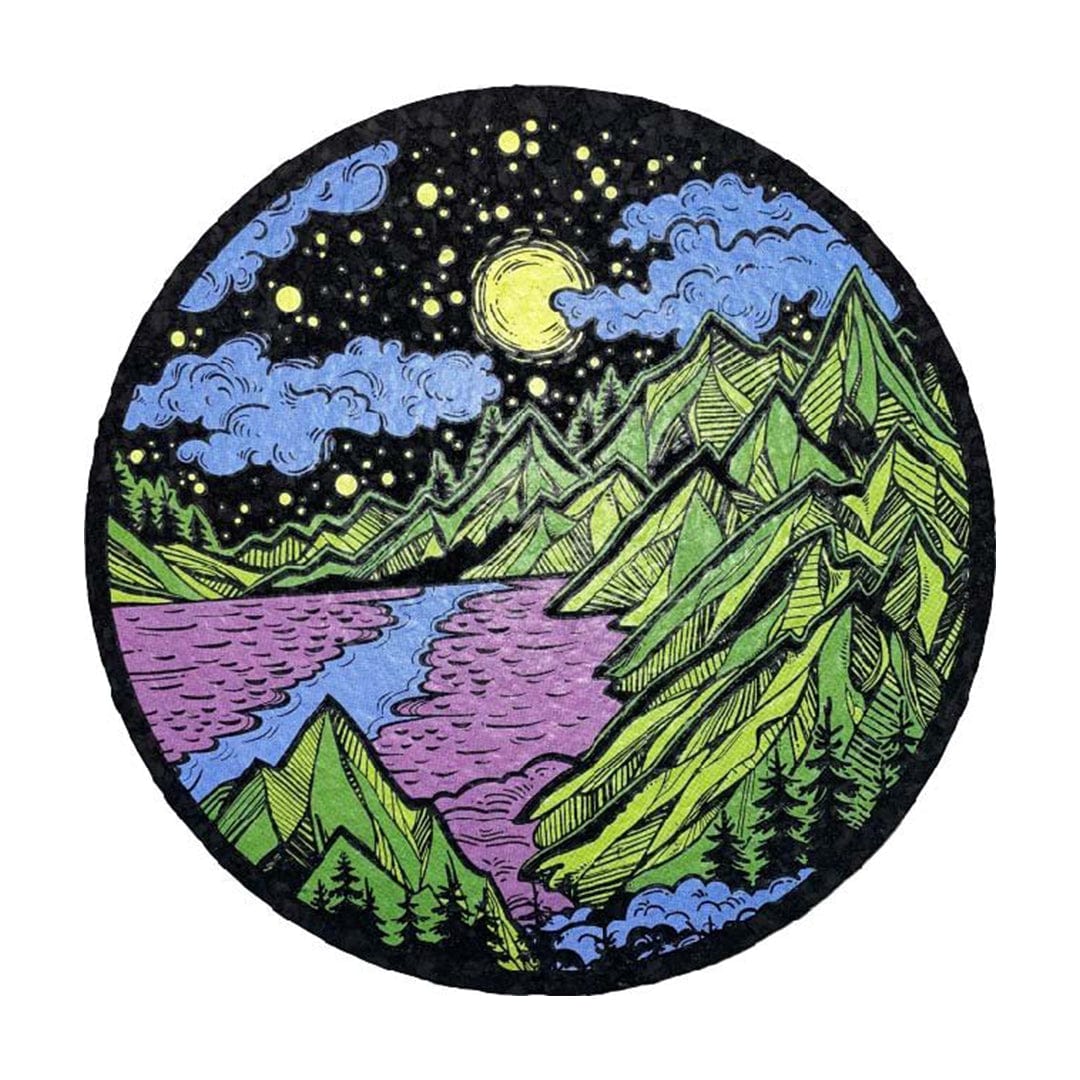 East Coasters Dab Mats Mountain Scene 8" Dab Mats