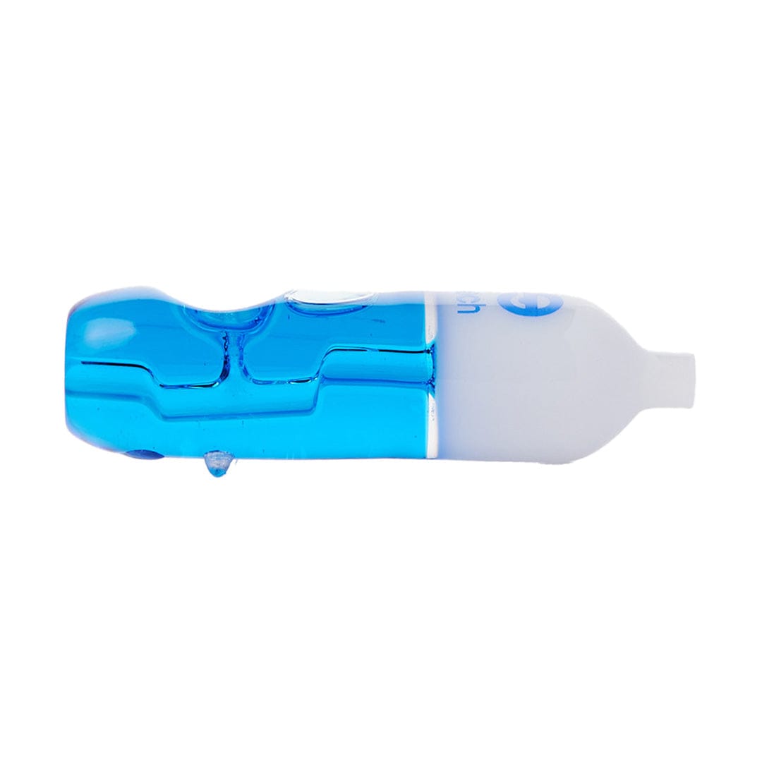 Cheech Glass Hand Pipe Blue 4.5" Glycerin Pipe