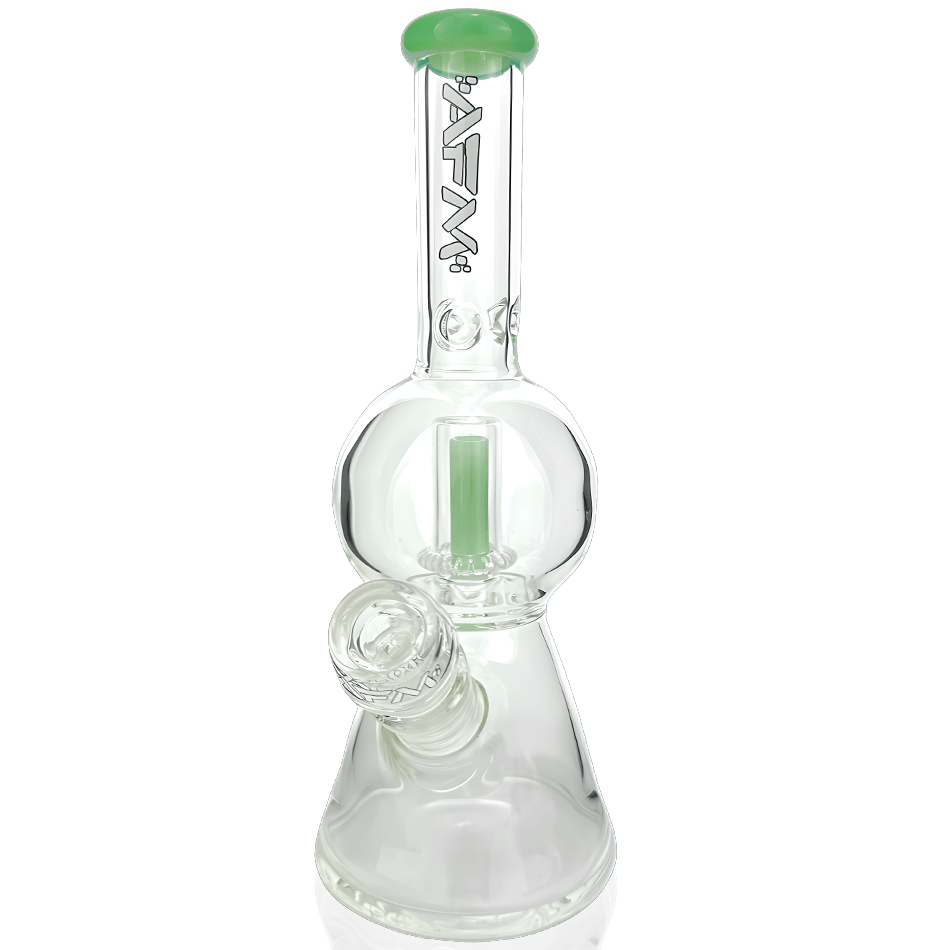 AFM Smoke Bong Mint 12" AFM Glass Bubble Globe Glass Beaker Bong