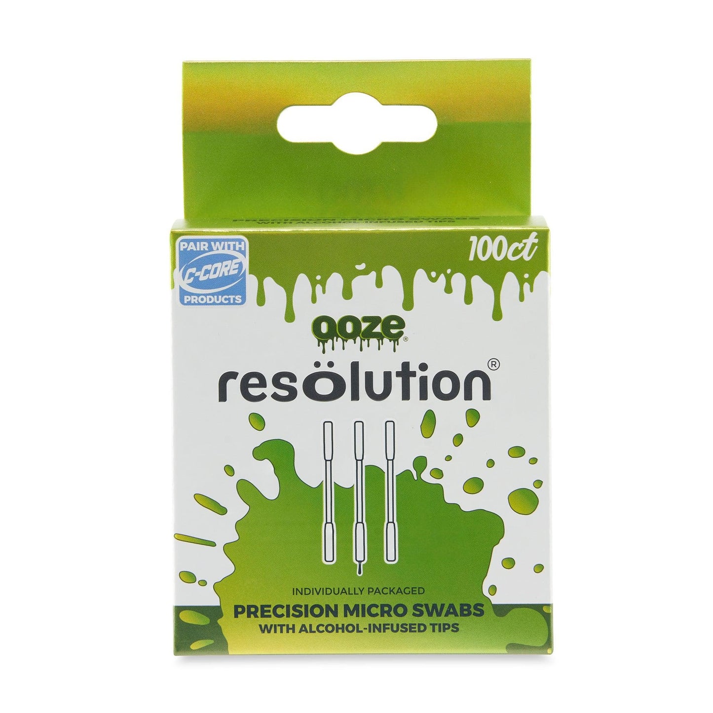 Ooze Resolution Cleaning Products Ooze Resolution Alcohol Micro Swabs – 100ct
