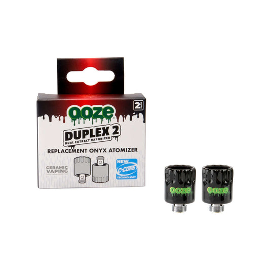 Ooze Coils and Parts 2-Pack Duplex 2 Replacement Onyx Atomizer Packs